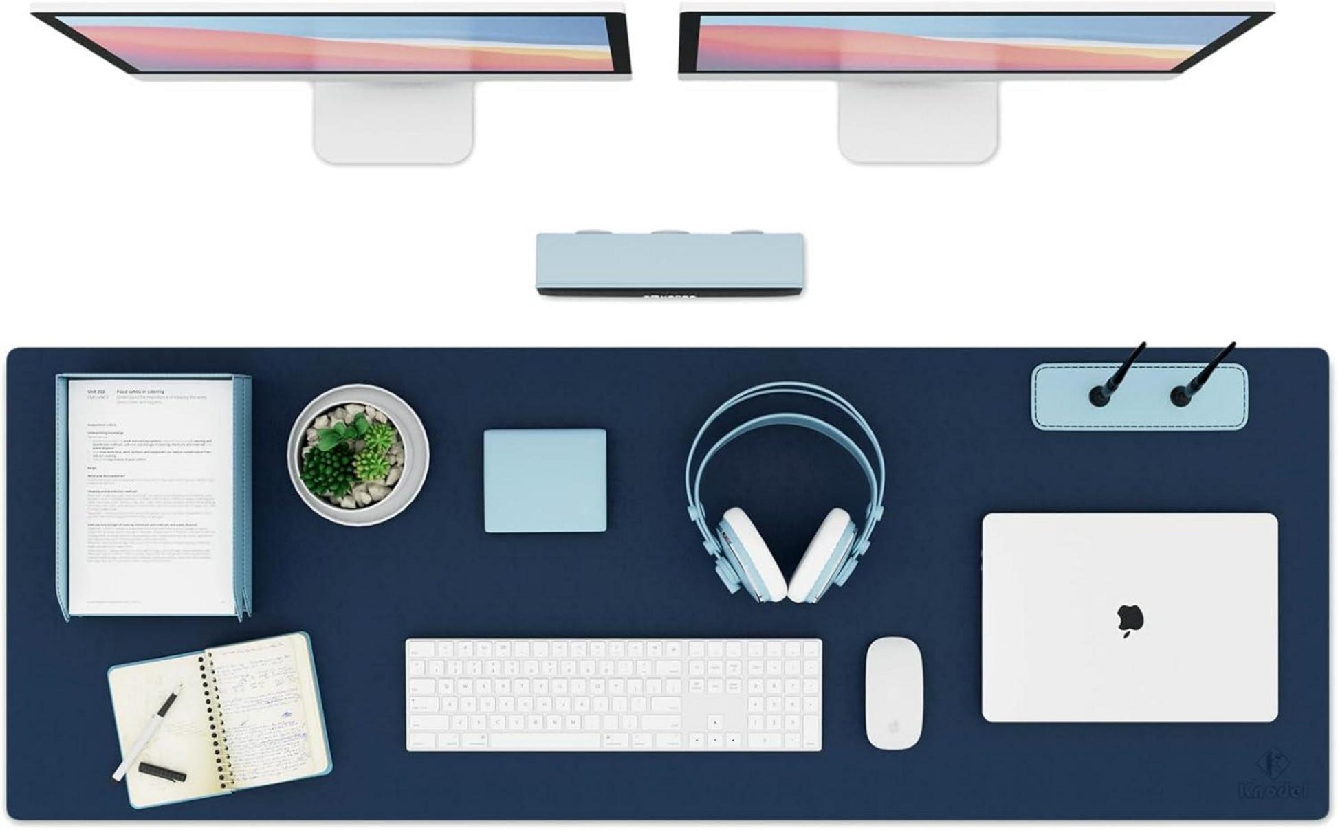 Schreibtischunterlage Wasserdicht PVC Laptop 120x43cm