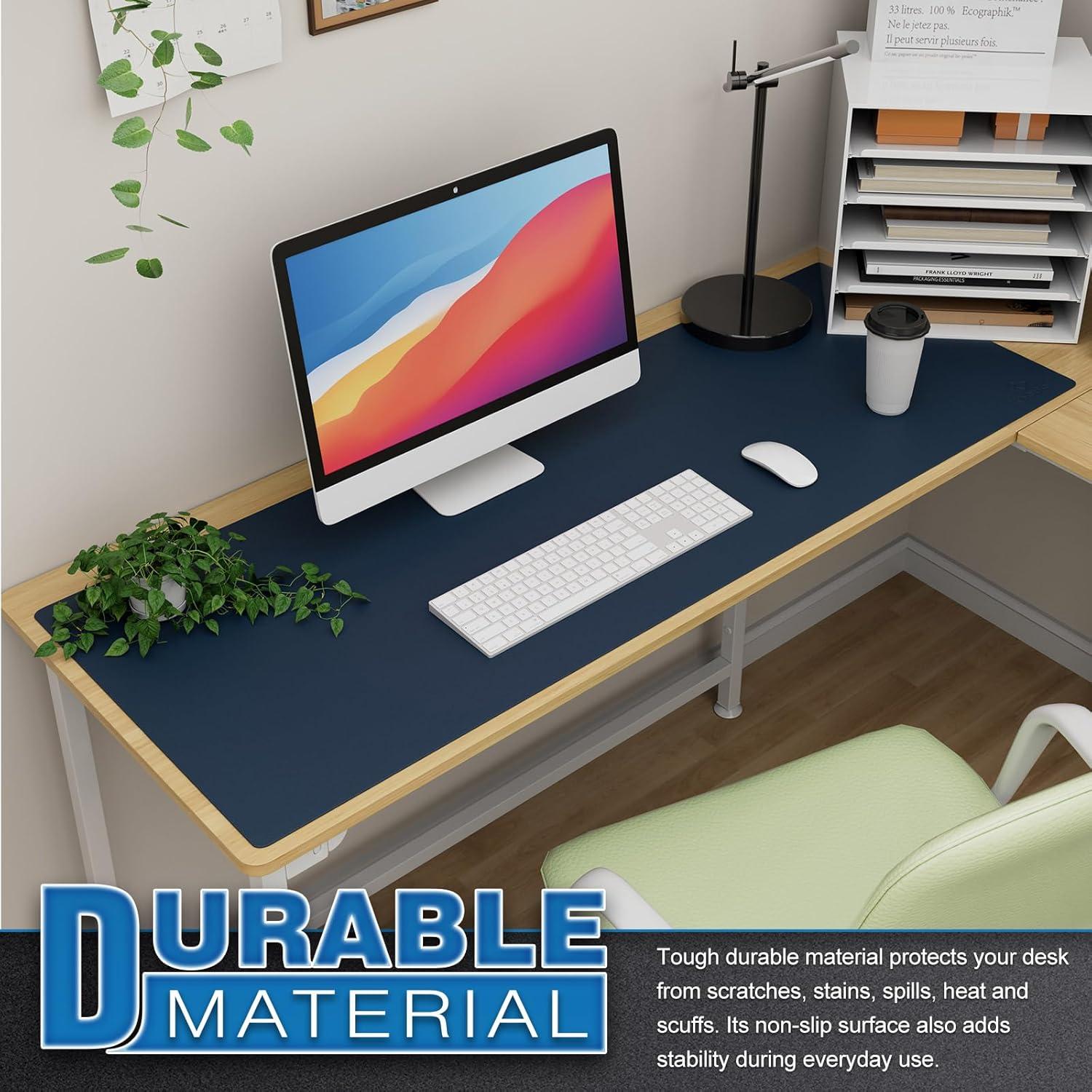 Schreibtischunterlage Wasserdicht PVC Laptop 120x43cm