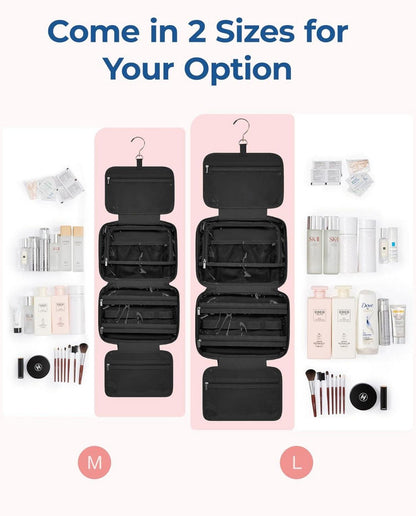 BAGSMART Kulturbeutel Aufhängen Damen Schwarz Organizer