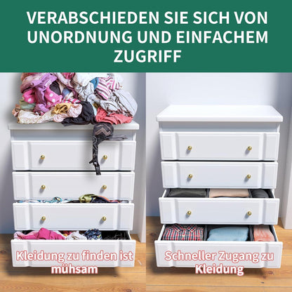 ORLISA 16-teiliges Hemnes Kommode Schubladen Organizer-Set