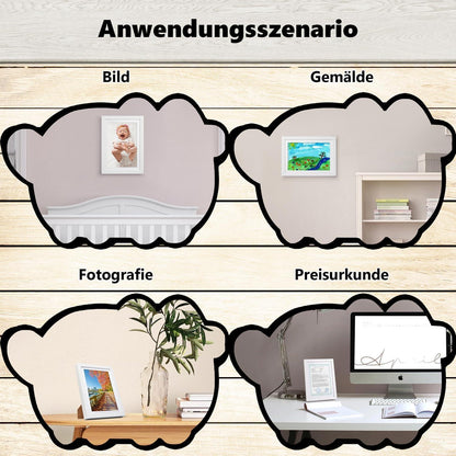 Kromapolis Spielzeug Rack für Kinderzimmer A4 Weiß 2er Set