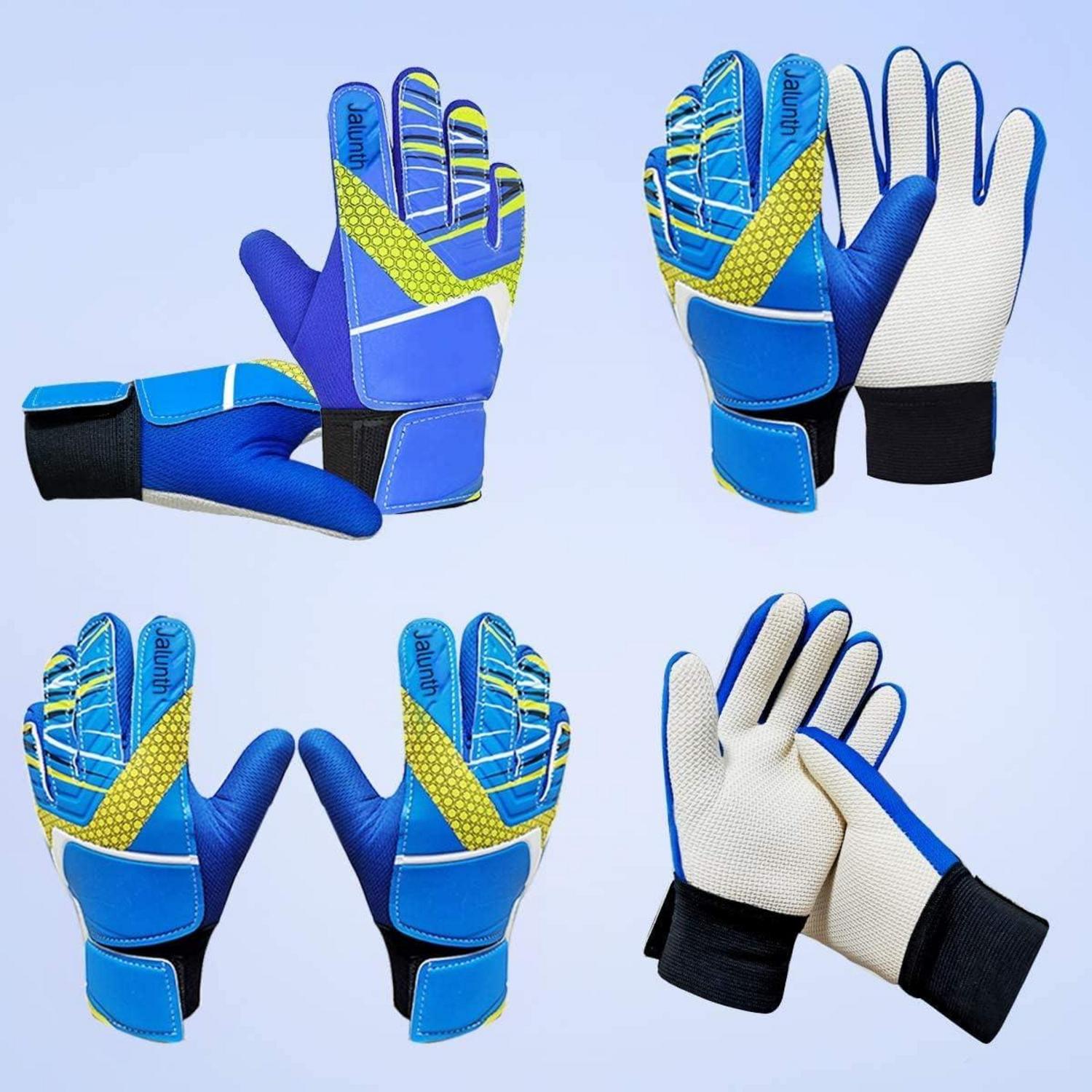Jalunth Torwarthandschuhe Kinder Junior Latex Handfläche