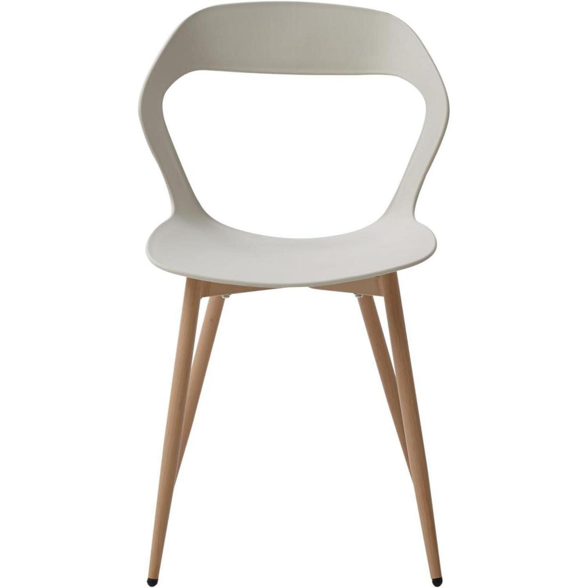 Moderner Esszimmerstuhl 8er-Set – Beige & Natürliche Farbe