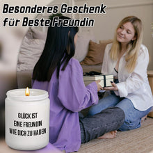 Duftkerze Lavendel für Freundin - Geschenkidee Weihnachten