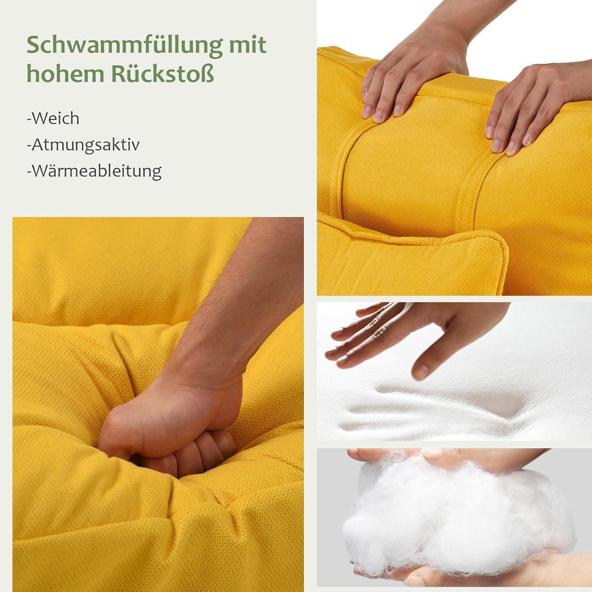 Relaxsessel mit Liegefunktion & Hocker – Bequemer Fernsehsessel