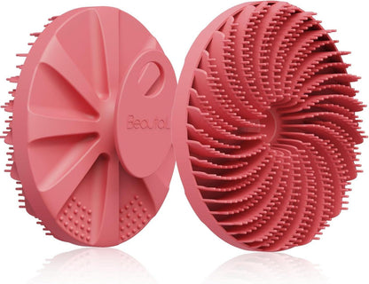 Silikon Körperbürste Sanftes Peeling Bade Duschbürste Rosa