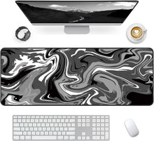 XXL Gaming Mauspad 900x400mm Abstraktes Design für Tastatur und PC