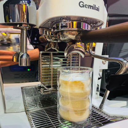 Latte Macchiato Gläser Doppelwandig 400ml 6er Pack Löffel Thermogläser