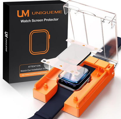 Panzerfolie Apple Watch 45mm 3D Vollabdeckung 7H Transparenz