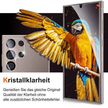 Samsung Galaxy S24 Ultra Schutzfolie Set, 2x Displayschutz