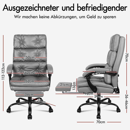 Ergonomischer Bürostuhl mit Doppellagigem Kissen