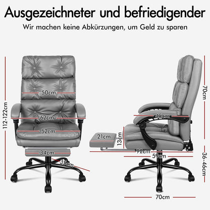 Ergonomischer Bürostuhl mit Doppellagigem Kissen