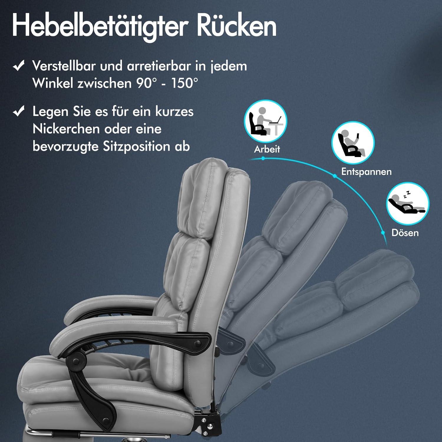 Bürostuhl mit Doppellagigem
