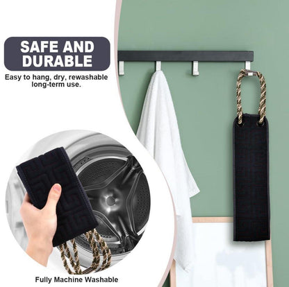 Peeling Rückenschrubber mit Griffen für Dusche Navyblau