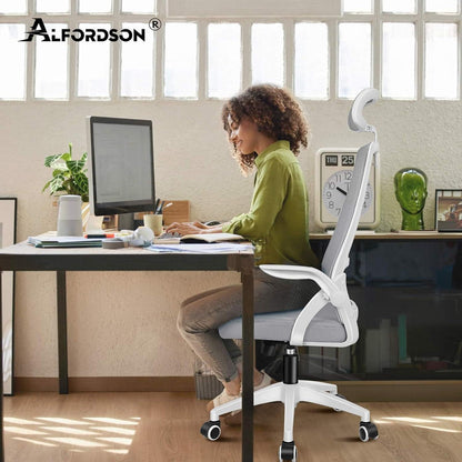 Ergonomischer Bürostuhl mit Lordosenstütze und