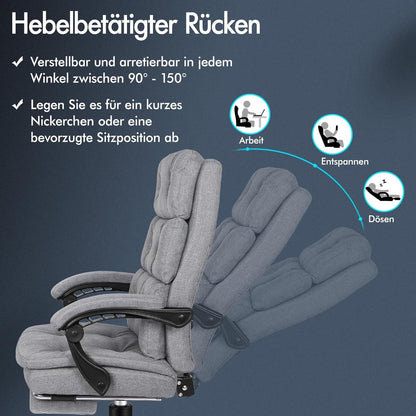 Bürostuhl mit Doppellagigem