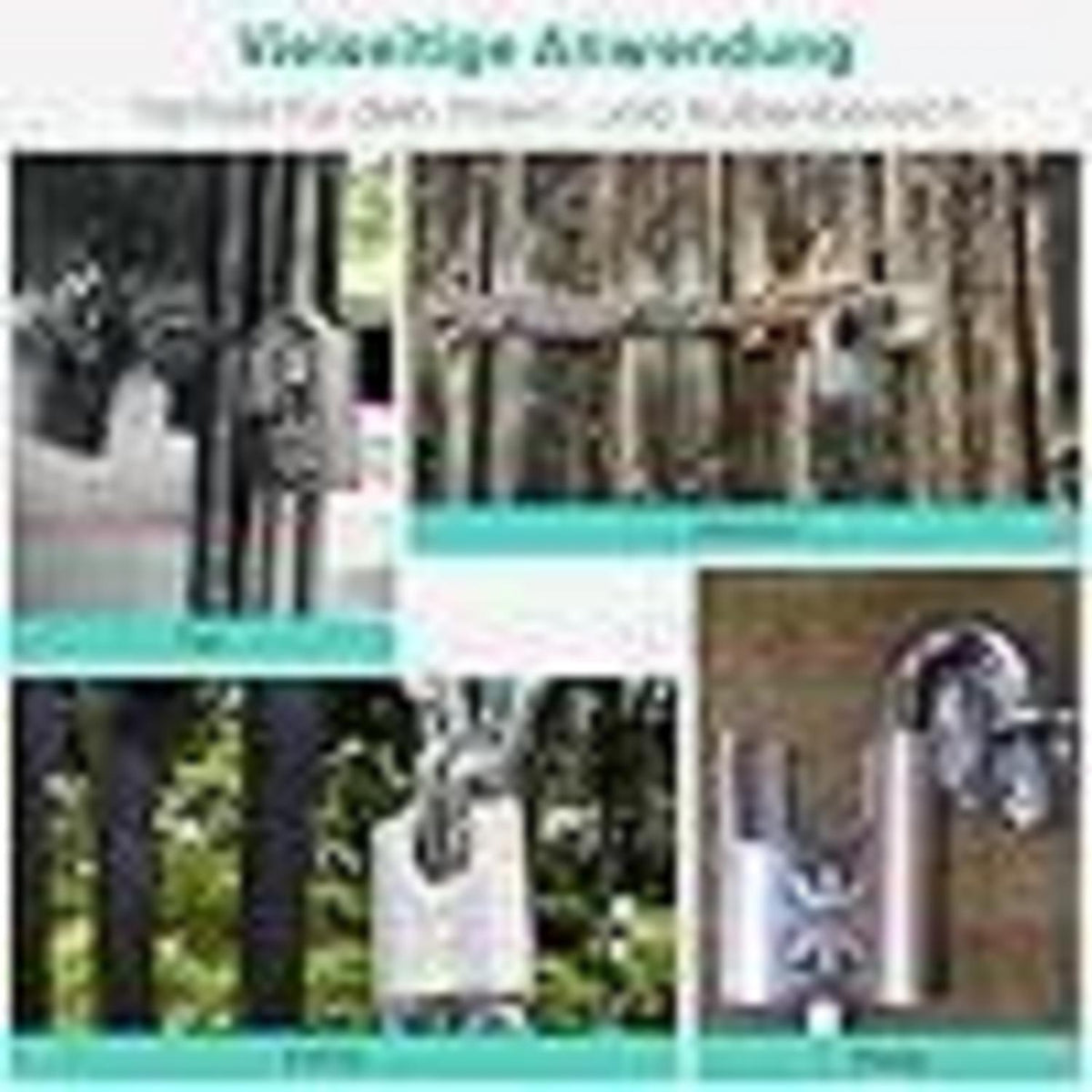 Hochsicherheits Vorhängeschloss Edelstahl 50mm - 4er Pack, Gleichschließend