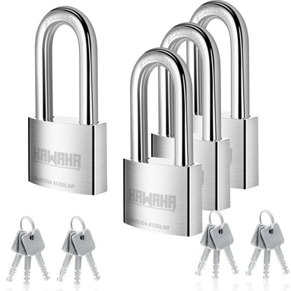 Edelstahl Vorhängeschloss 50mm – Hochsicher & Witterungsbeständig