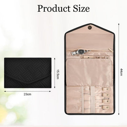 Schmuckroll Organizer Tasche für Reise Schmuckaufbewahrung