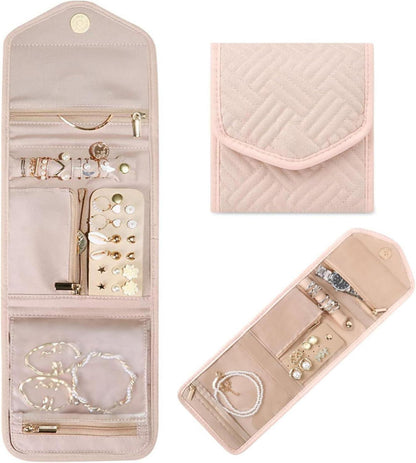 Schmuckroll Organizer Tasche, Reise Schmuck Organizer, Schmuckrollen
