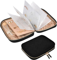 Schmuck Organizer Tasche, Faltbar Reise Schmucktasche