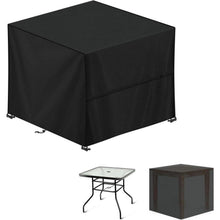 Quadratische Gartenmöbel Abdeckhaube 80x80x80cm Wasserdicht Oxford 420D