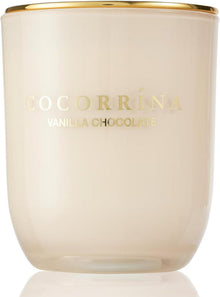 Vanille-Schokolade Duftkerze im Glas - 180g, 40 Stunden
