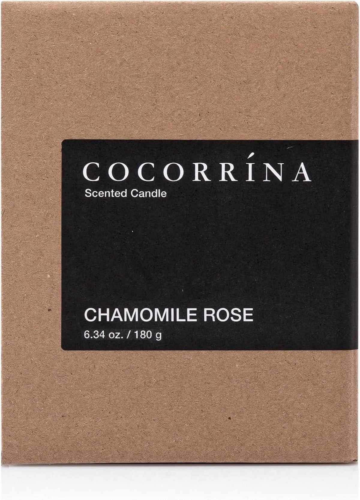Cocorrína Candle Duftkerze Kamille Rose 180g 40h Brenndauer Cool Skin Gutschein【Seelenruhe Geschenk