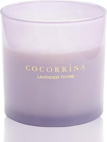 Duftkerze im Glas Lavendel-Thymian 3 Dochte, 110h Brenndauer 1300g