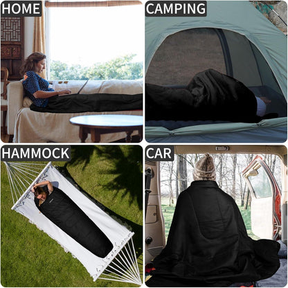 Ultraleichter Mumienschlafsack 3 Jahreszeiten Outdoor Camping 800g