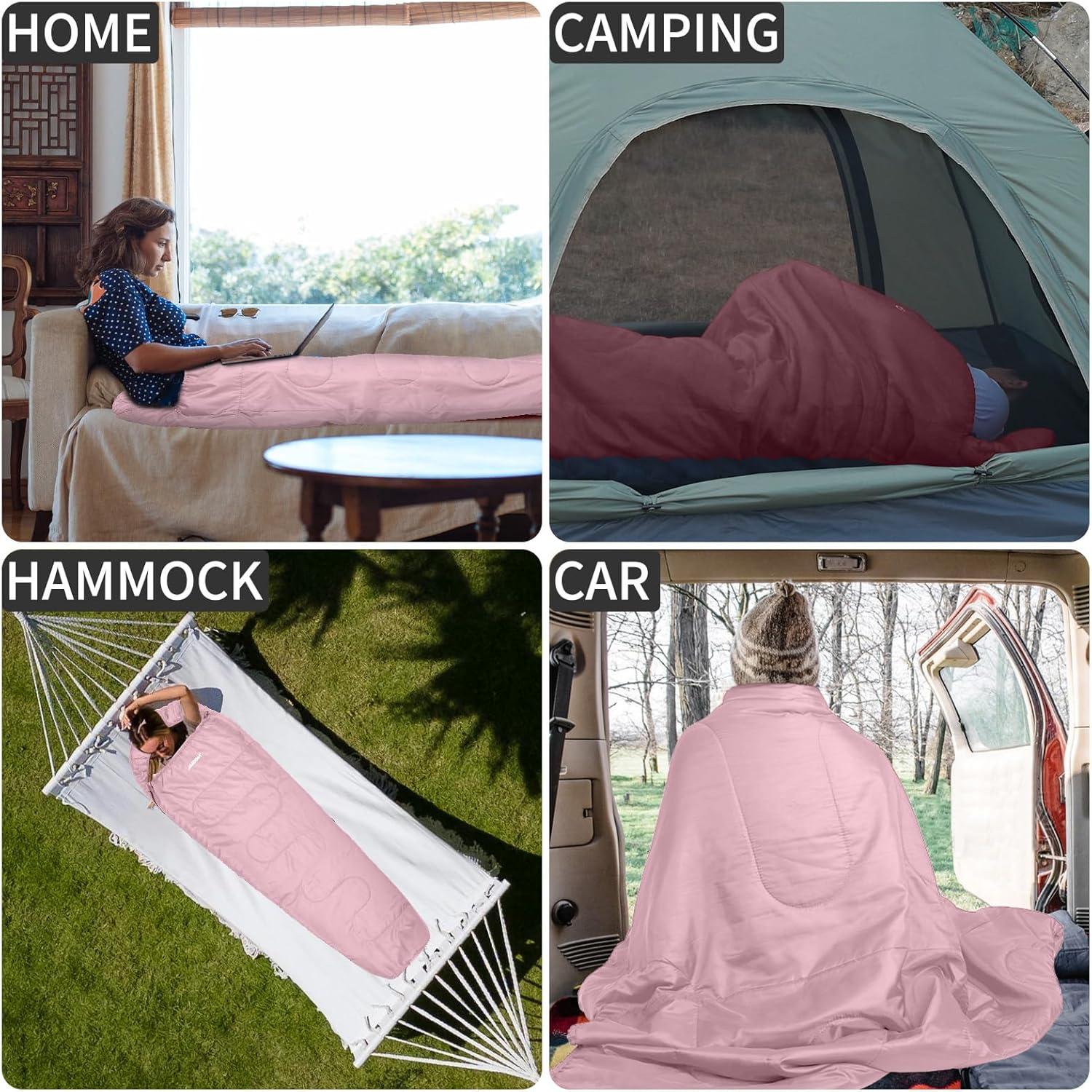 Mumienschlafsack Ultraleicht 3 Jahreszeiten Outdoor Camping Trekking