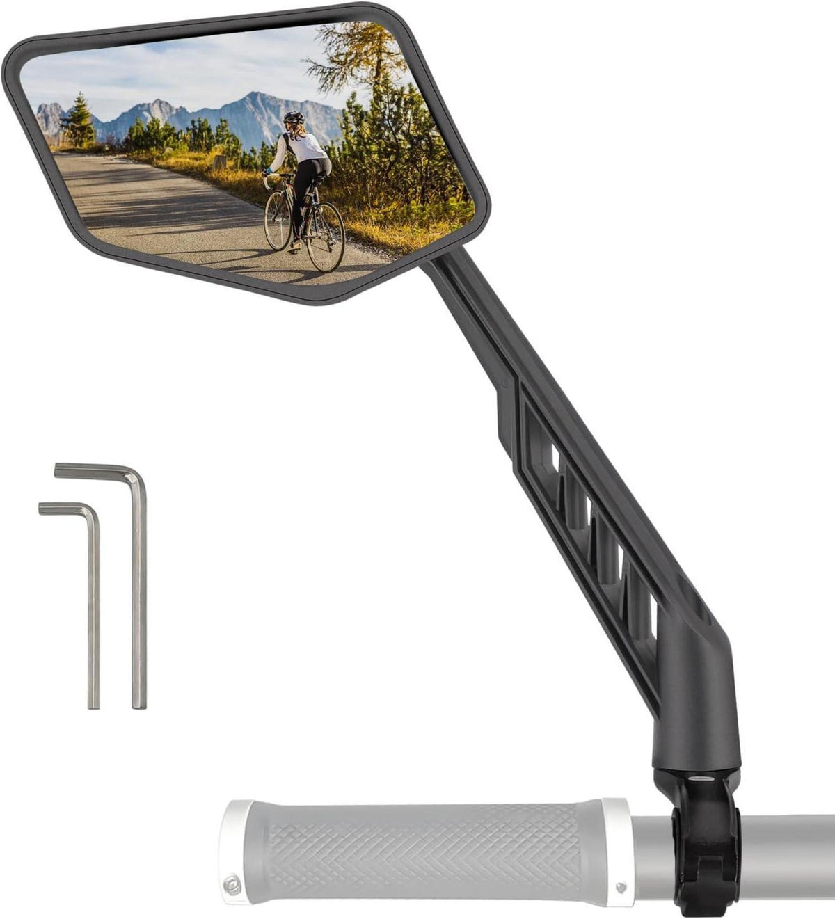 Fahrradspiegel Rückspiegel HD Edelstahl 360° Verstellbarer