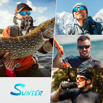 Polarisierte Sonnenbrille Herren Damen UV400 Sport