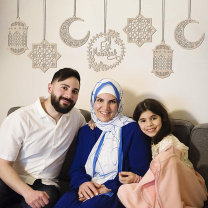 Ramadan Holzdekoration Wanddekoration islamisch aufhängen