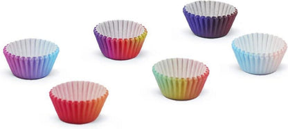 Mini-Muffinförmchen Cupcake-Becher 300 Stück Verlauf-Design