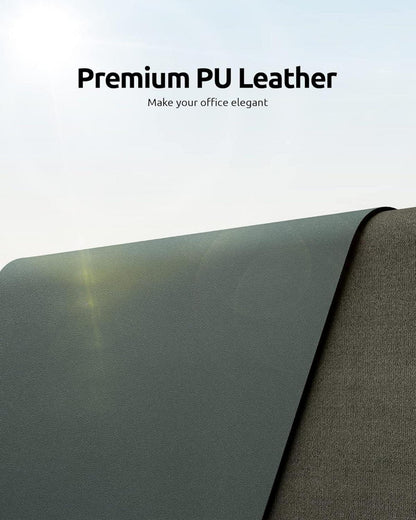 YSAGi Schreibtischunterlage 60x35cm Premium Leder XXL