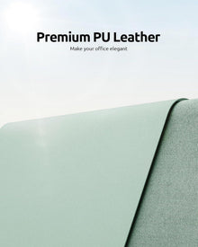 Schreibtischunterlage 60x35cm Premium Leder Mauspad XXL