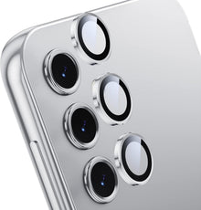 WSKEN Samsung Galaxy A55 Kamera Schutzfolie Metallring Panzerglasfolie