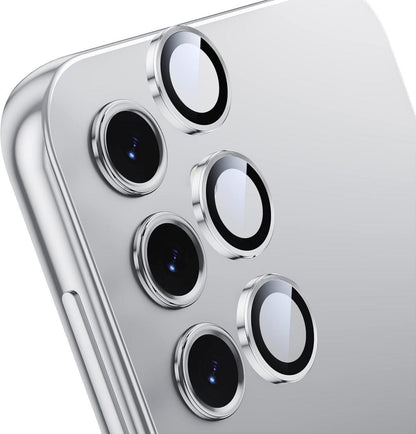 Kameraschutz für Samsung Galaxy A15 - 9H Metallring Panzerglasfolie