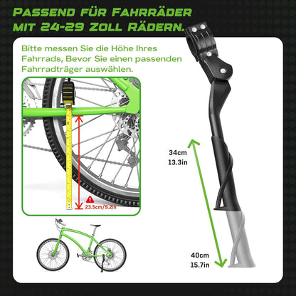 Fahrradständer 26-29 Zoll Universal Höhenverstellbar Stabil Kickstand
