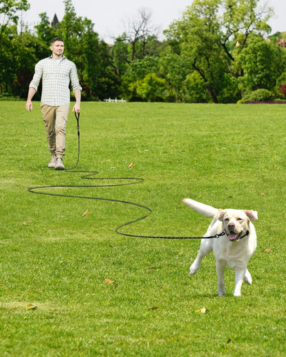 Joytale Schleppleine für Hunde, 10m Trainingsleine mit Gepolstertem Griff