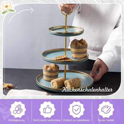 Metallstangen Etagere Stangen Set für Hochzeitstorte