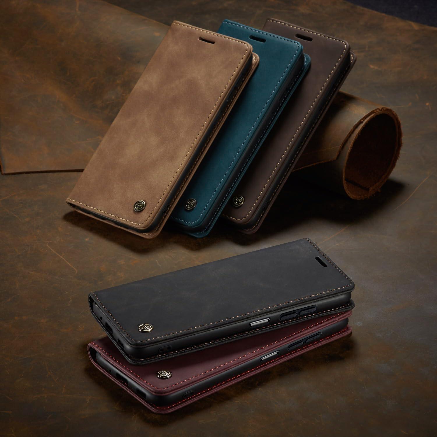 Handyhülle Xiaomi Redmi Note 13 5G Leder Klapphülle Schutzhülle Magnet