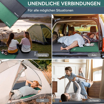 Isomatte Selbstaufblasend 5CM Dicke Campingmatratze