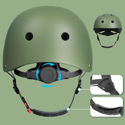 XJD Kinder Jugend Fahrradhelm CE-Zertifizierung Multisport Olivgrün