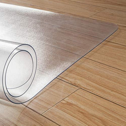 Stuhlmatte transparent 90x120cm für Hartböden