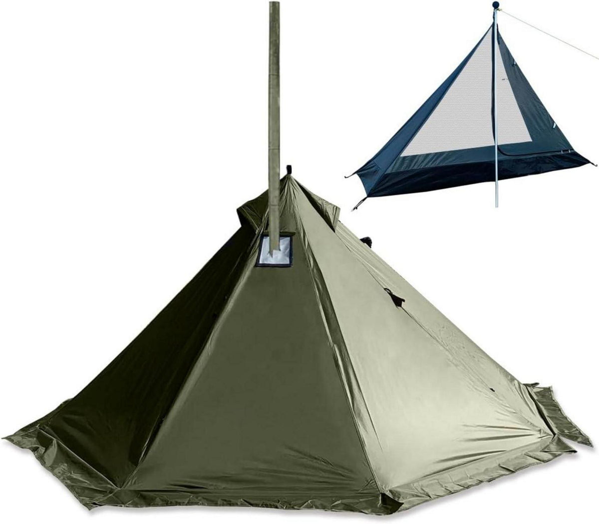 Top Lander Tipi Zelt Mosquito Net für 1 Person