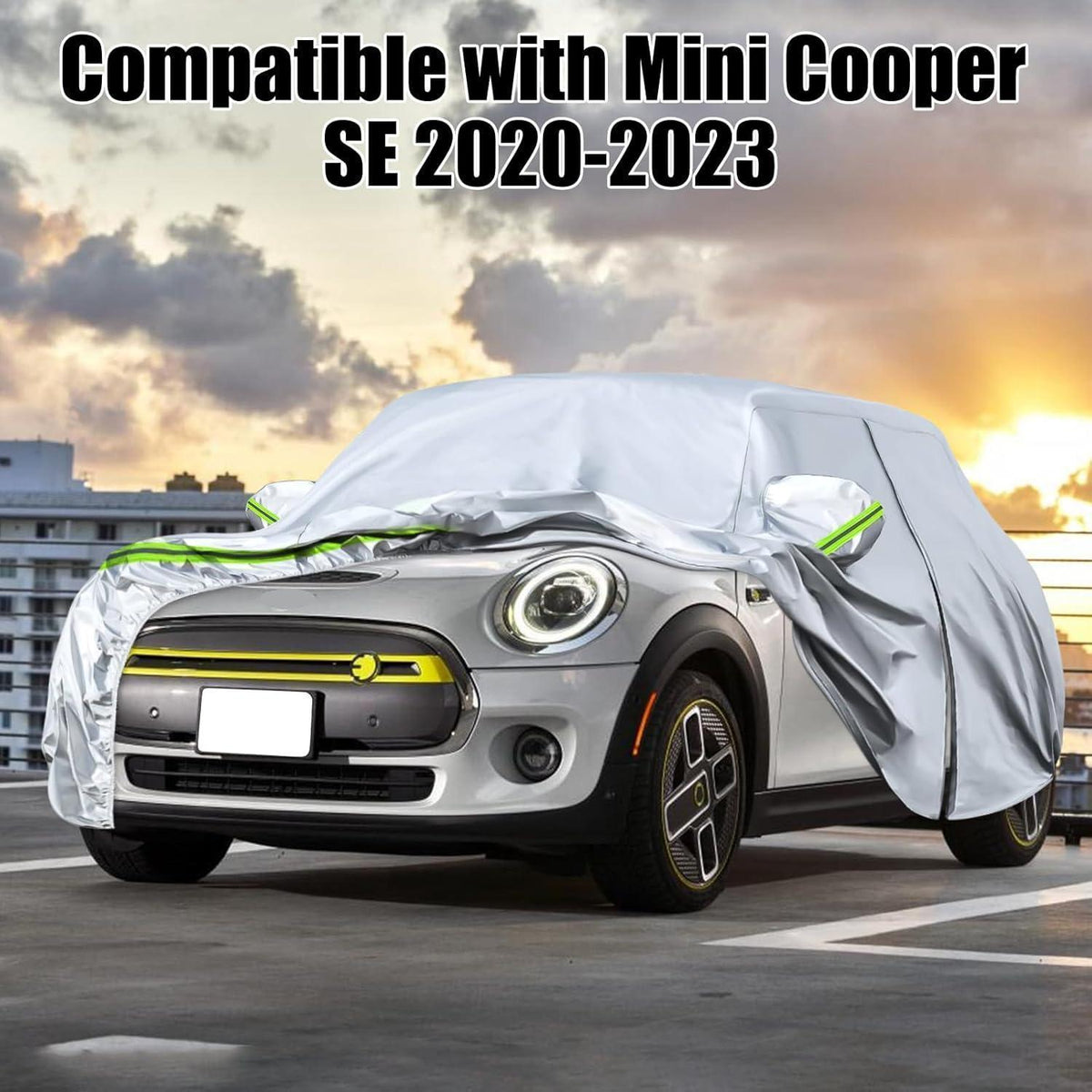 Wasserdichte Autoabdeckung für Mini Electric/Cooper SE 2020-2023