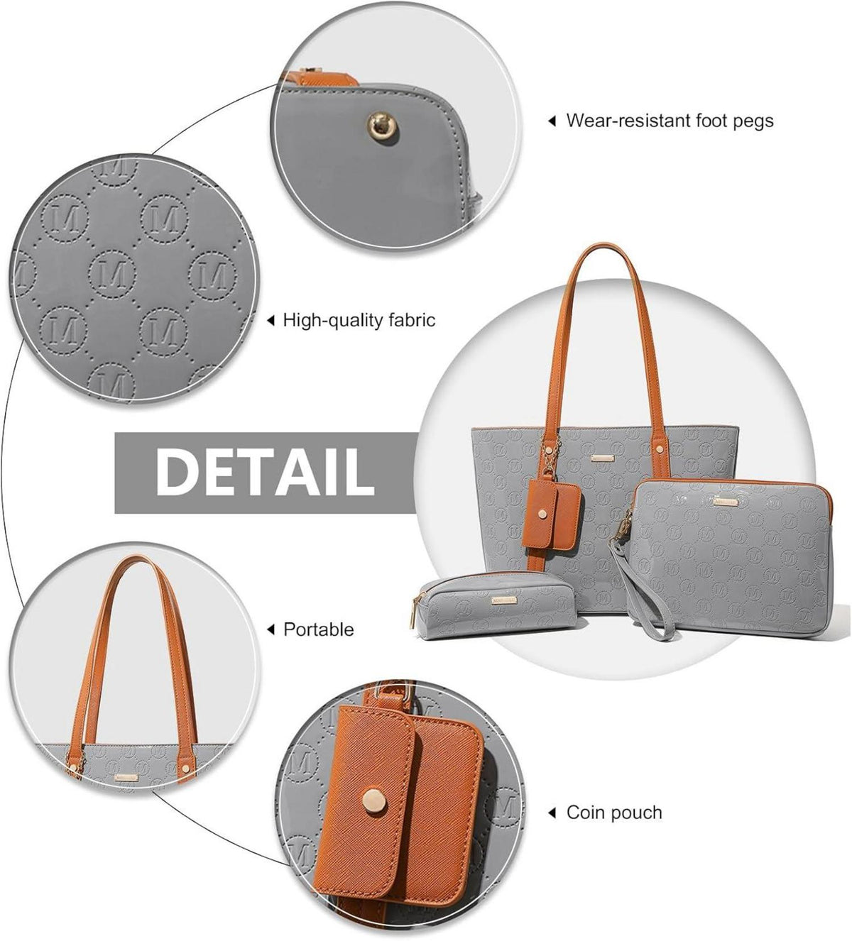 Damen Handtasche Shopper