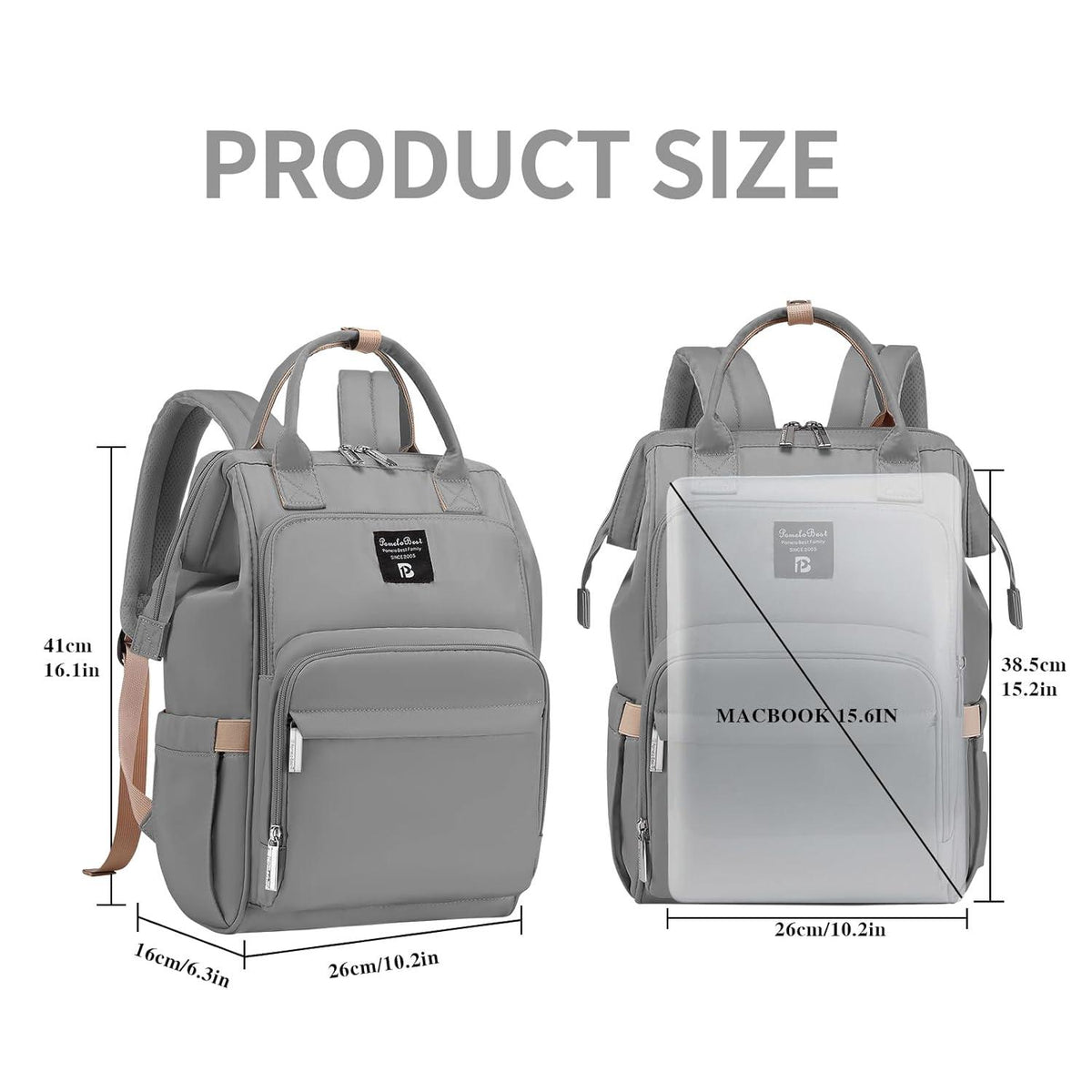 Wickelrucksack Baby Rucksack Wickeltasche wasserdicht groß Kapazität
